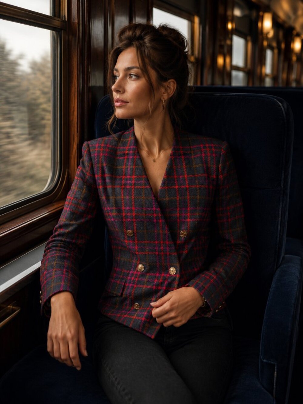 Aquascutum Vintage Elegant Classic 90s Wool Blazer